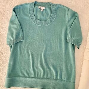 Tog Shop Aqua Short-Sleeve Sweater